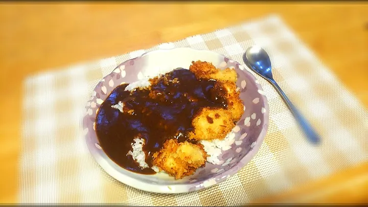 Snapdishの料理写真:おはようございます🎵

名前をSakuraに変えました😆
宜しくお願いします

朝からカレー、チキンカツつくりました🎵|Sakuraちゃんさん