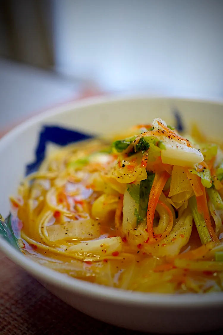 野菜たっぷり棒ラーメン❗️(*☻-☻*)|イチロッタさん