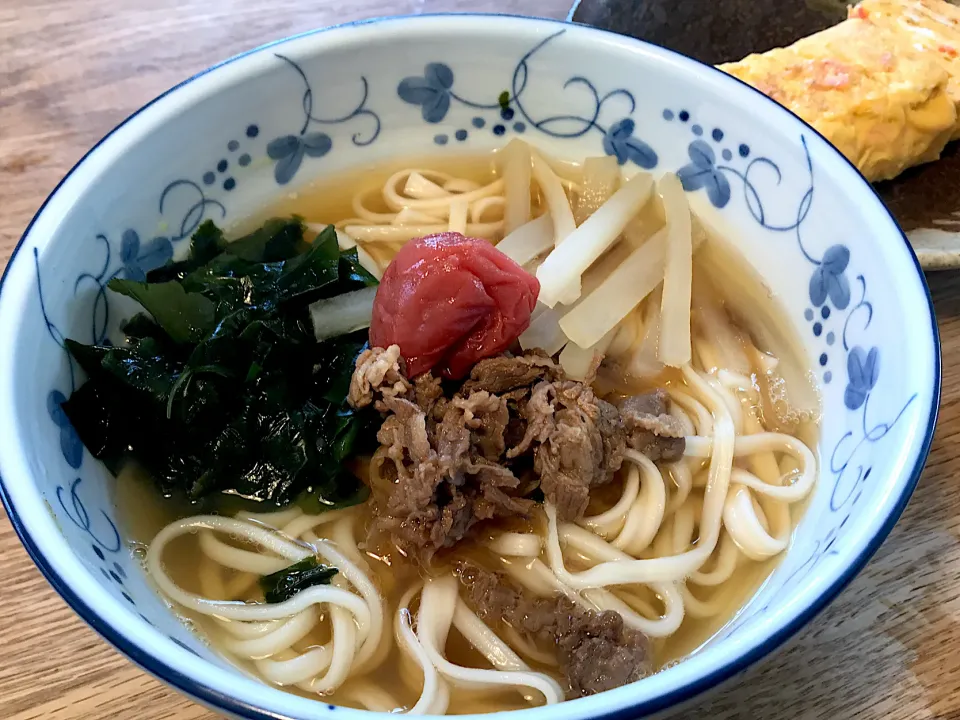 【つくりおき活用】牛肉梅うどん|パパのつくりおき弁当（つく弁）さん