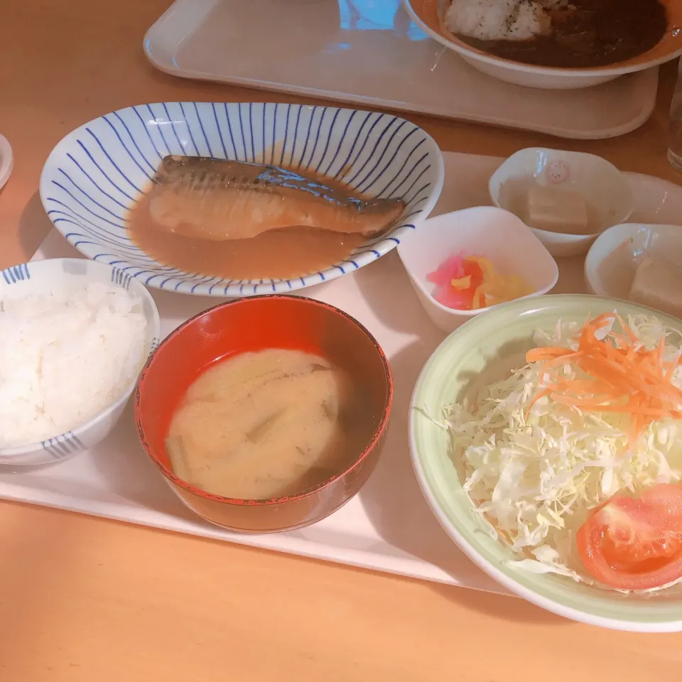 鯖の味噌に定食|みぃさん