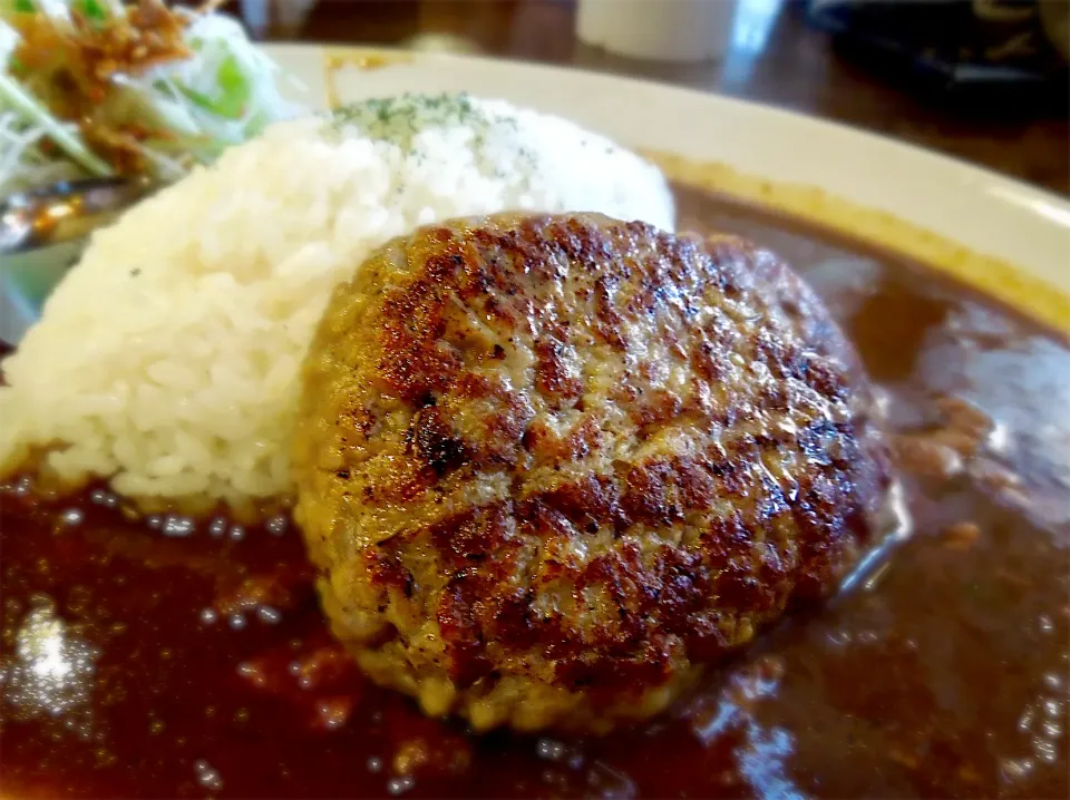 肉汁とチーズが流れ出るハンバーグカレー|Takeshi  Nagakiさん