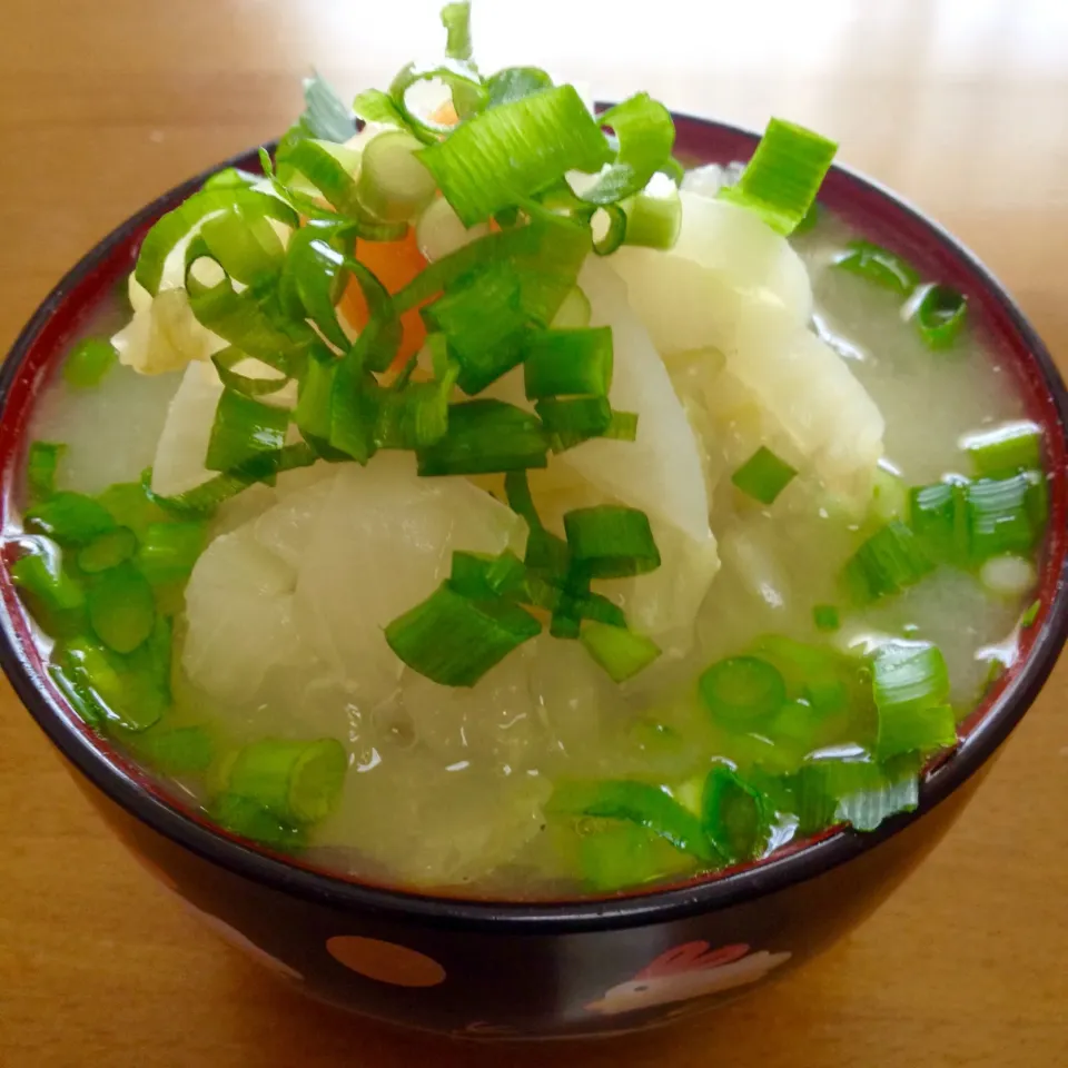 具沢山味噌汁🍀ネギだくでね🤗💕|まいりさん