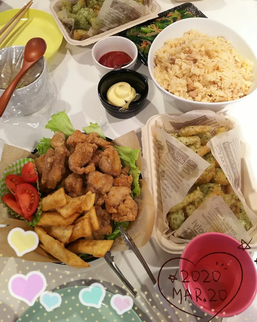 ご近所家族とご飯会😋🍴✨|meguminさん