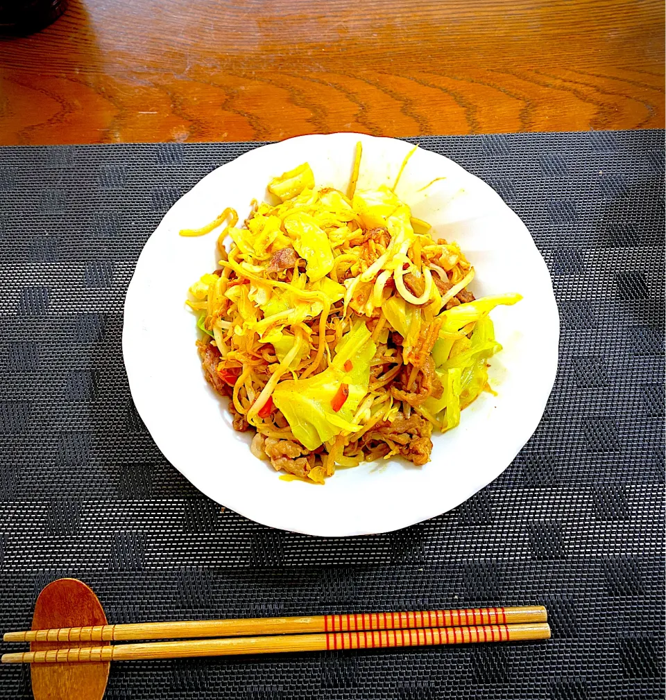 CoCo壱のカレー焼きそば|yakinasuさん