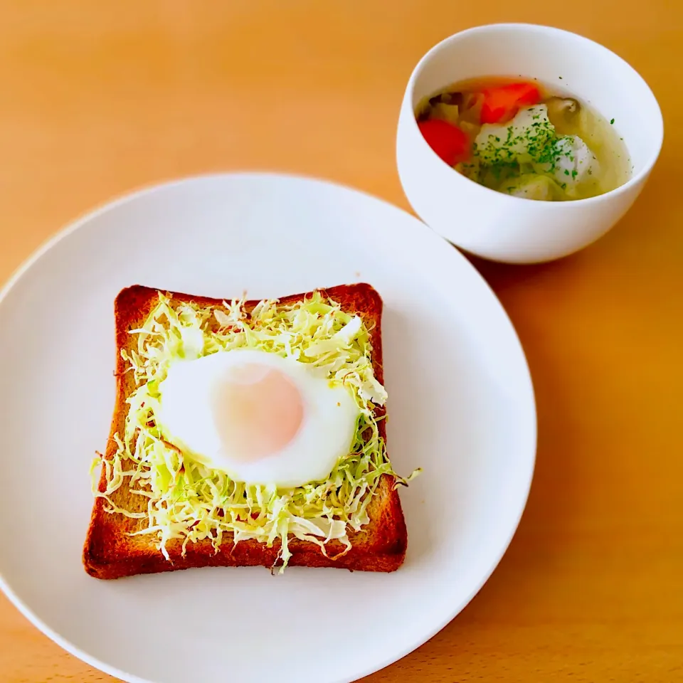 Snapdishの料理写真:食べすぎた日の　朝ゴパン|FIKA789さん