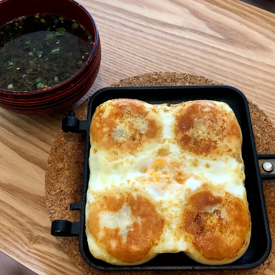 Snapdishの料理写真:お昼ご飯😊 なーんだ？これ？|Jean Nobyさん