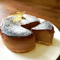 Snapdishの料理写真:チョコレートチーズケーキ|しょうこさん