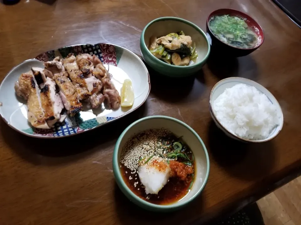 Snapdishの料理写真:お家晩ごはん(^_^)v|森のプーさん 🍯(森　耕二)さん