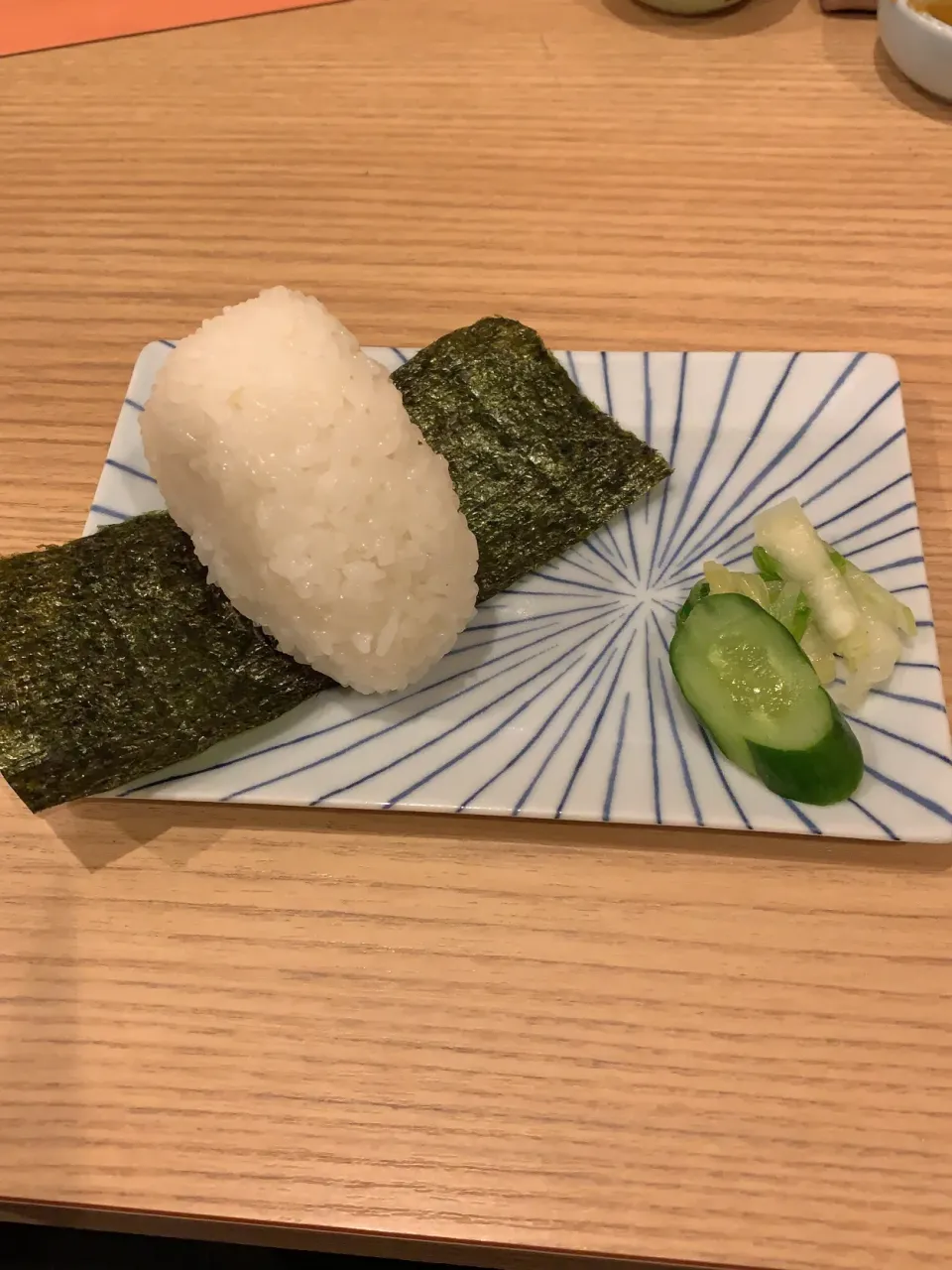 一人酒場放浪記/〆のおにぎり(明太子)|心に七つの傷の男さん