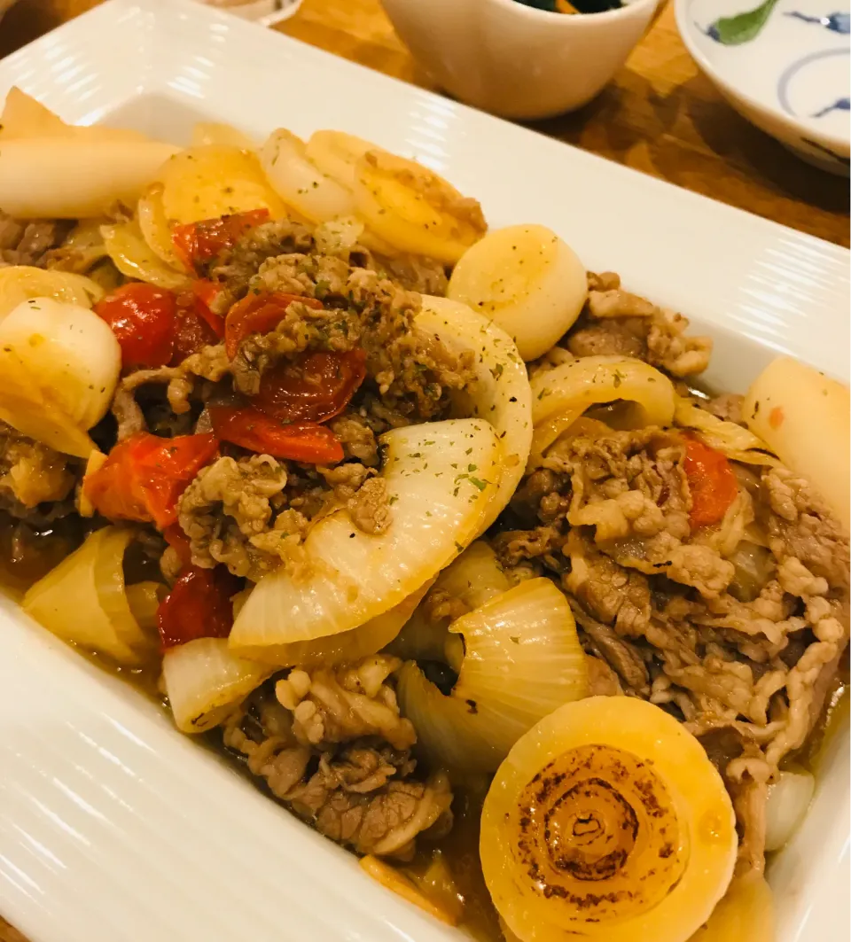 咲きちゃんさんの料理 牛肉と焼き野菜のマリネ|だまさん