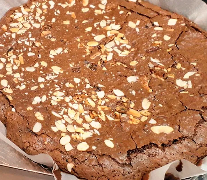 brownies aux amandes 🥜🌰|latifaさん