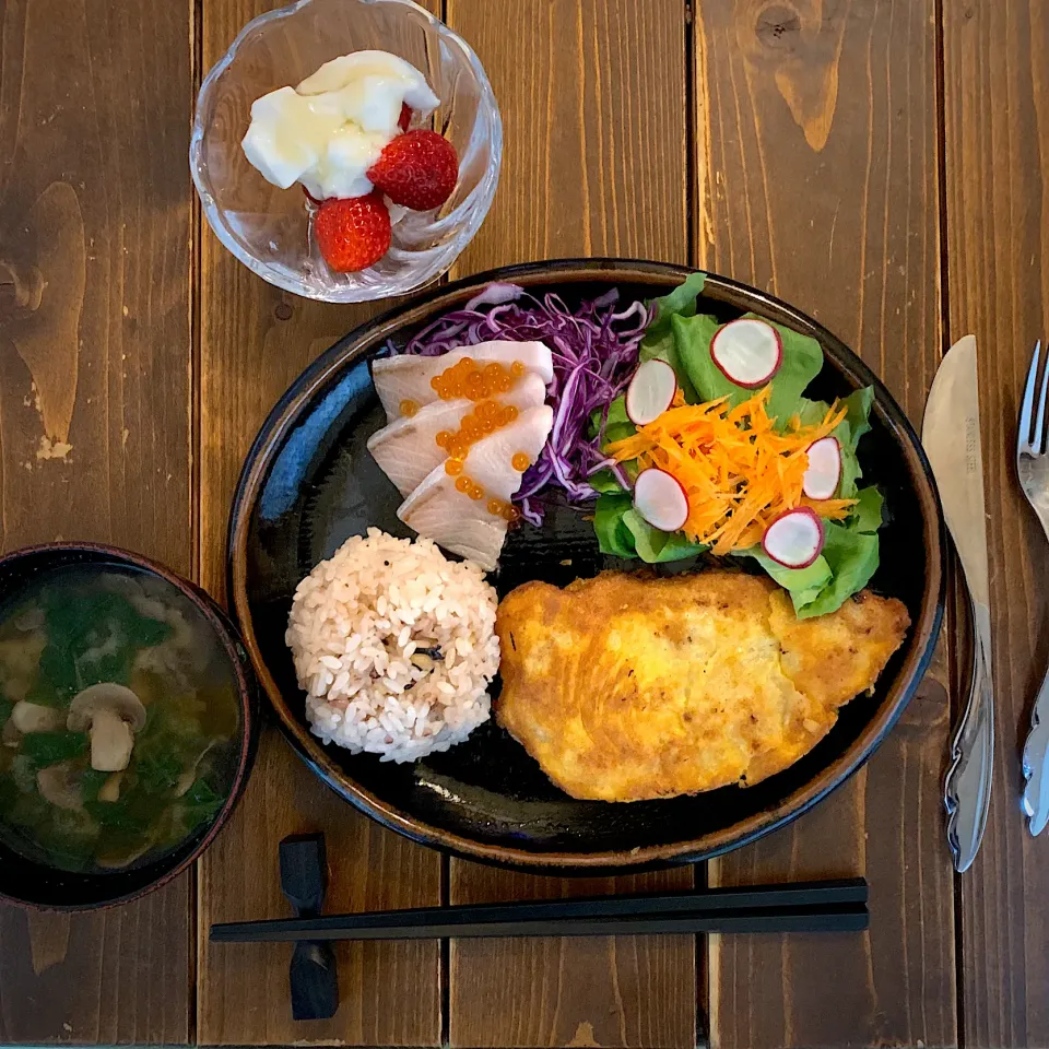 Snapdishの料理写真:ポークピカタプレート💕|ともさん