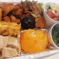 Snapdishの料理写真:公園へのお出かけに持たせたお弁当🌸|ゆう˙˚ʚ♡ɞ ˚˙さん