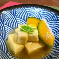 揚げ高野豆腐の とろみ煮