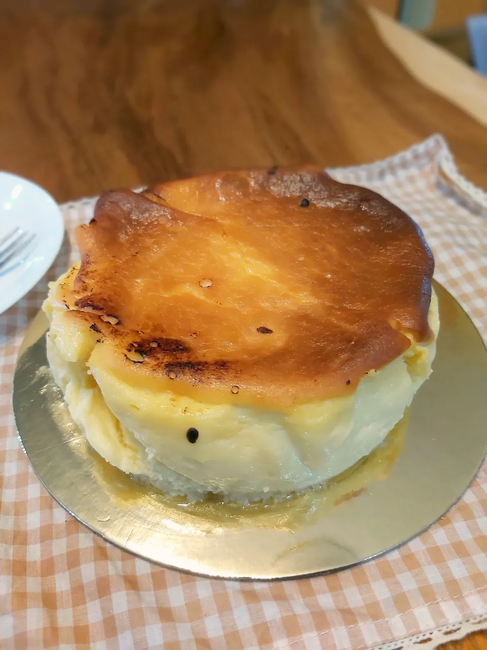 Snapdishの料理写真:♡ Basque Burnt Cheesecake|zakicakesさん