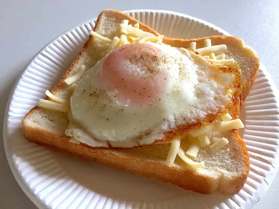 目玉焼きチーズトースト|*Saku✿ฺ ஐさん