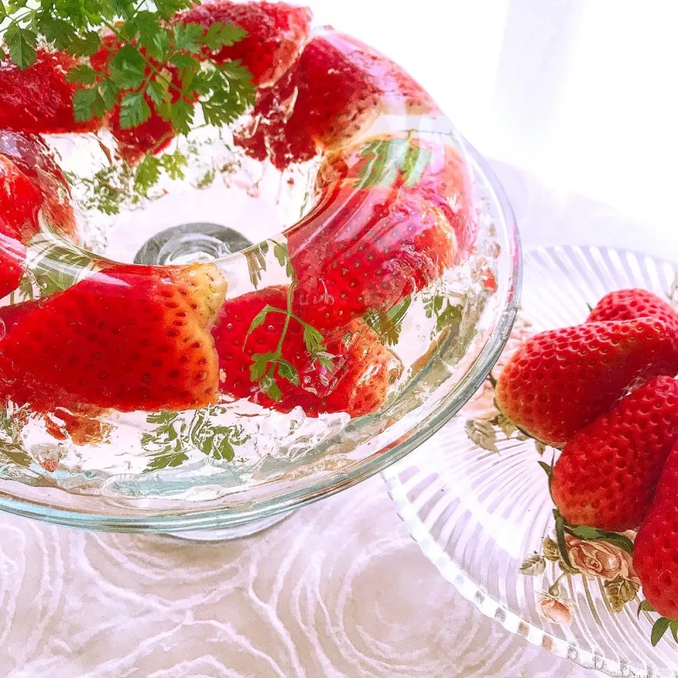 いちごゼリー🍓|ひろこさん