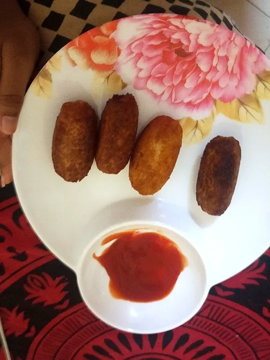 Snapdishの料理写真:potato nuggets|teenaさん