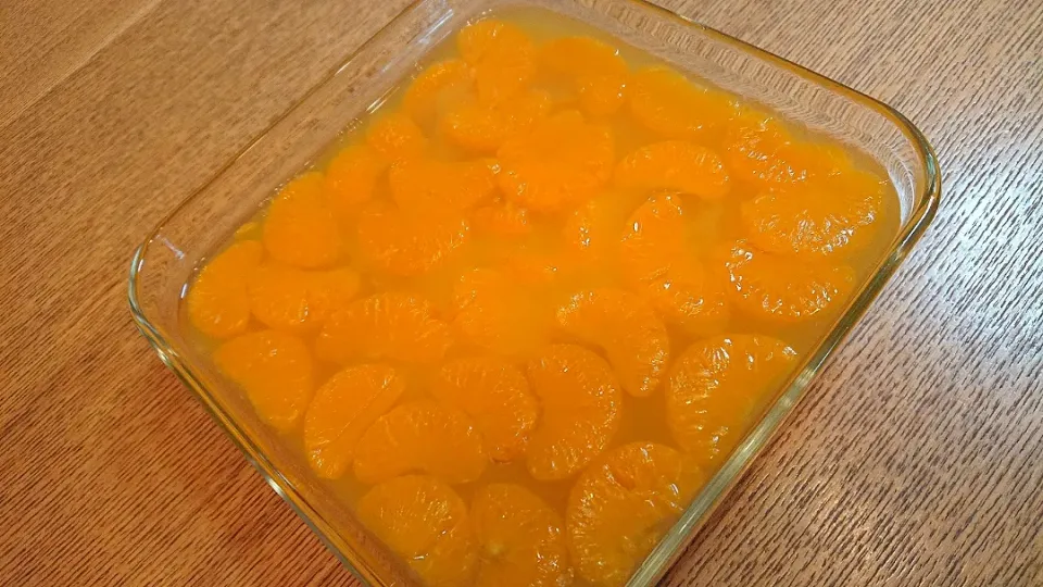 Snapdishの料理写真:みかんゼリー🍊|しほさん