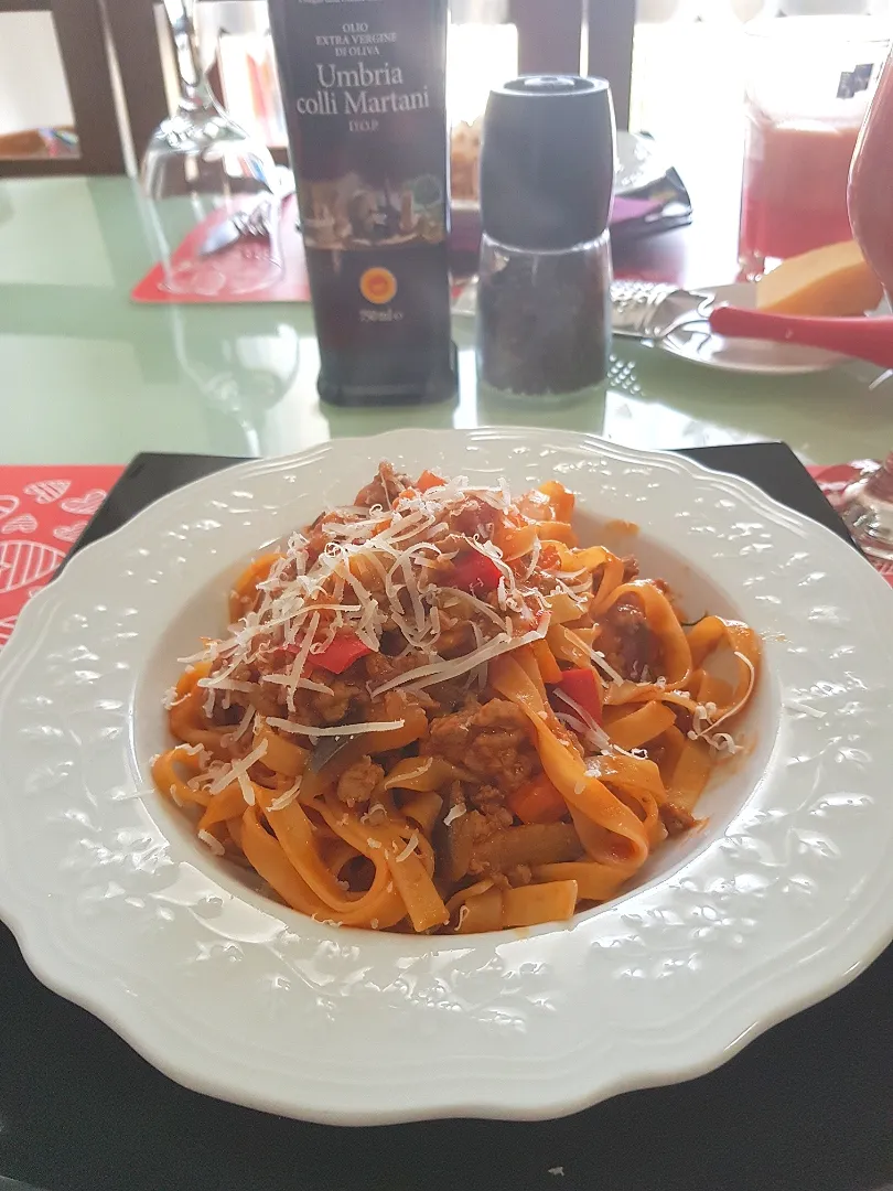 #tagliatelle al ragù!|Mirco Bianco Fabiさん