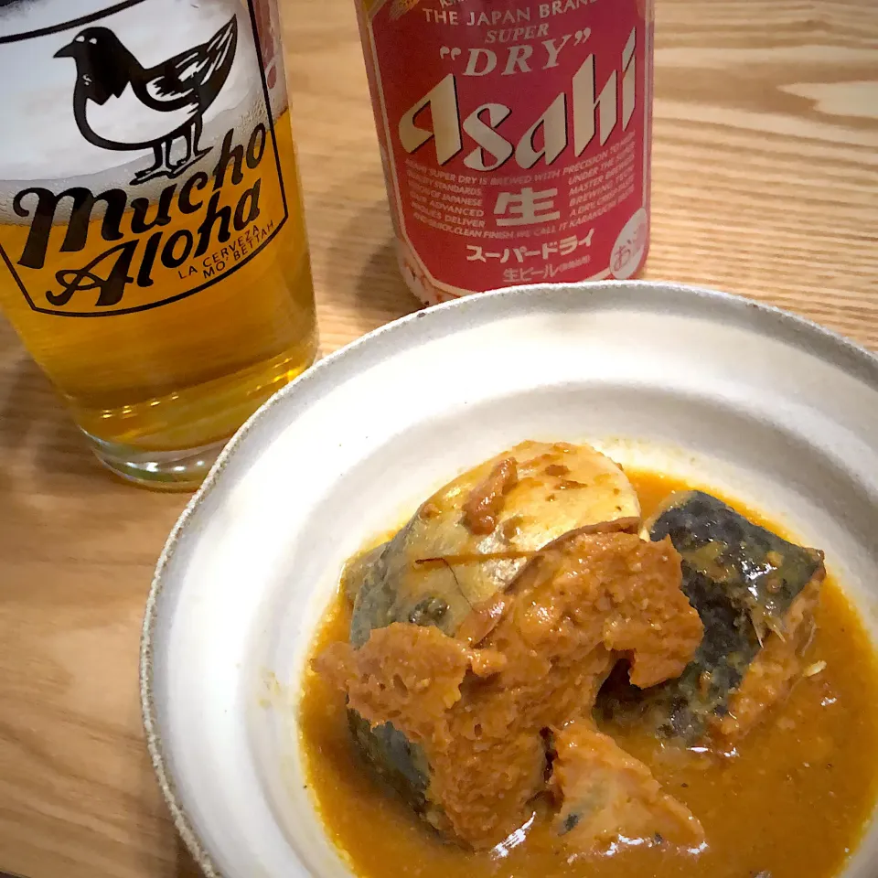 鯖味噌缶🐟とビール🍺|Jean Nobyさん