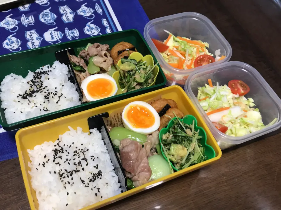 豚肉と青梗菜炒め弁当|mettiさん