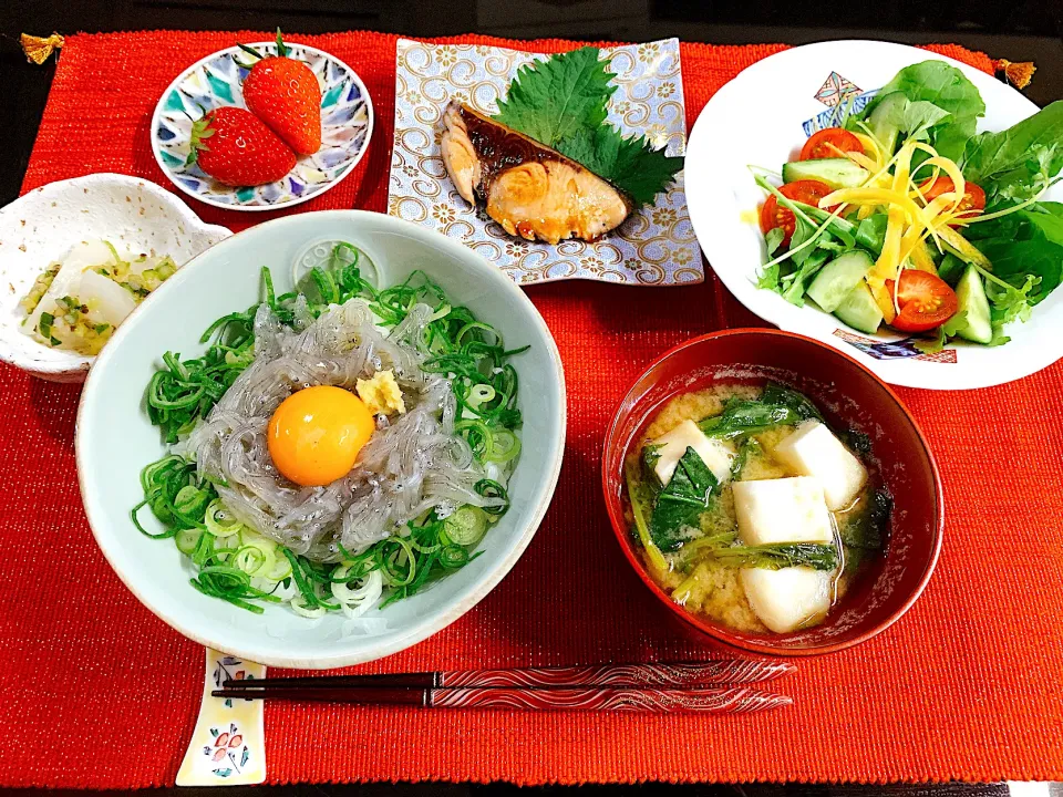 生しらす丼定食|Tomoさん