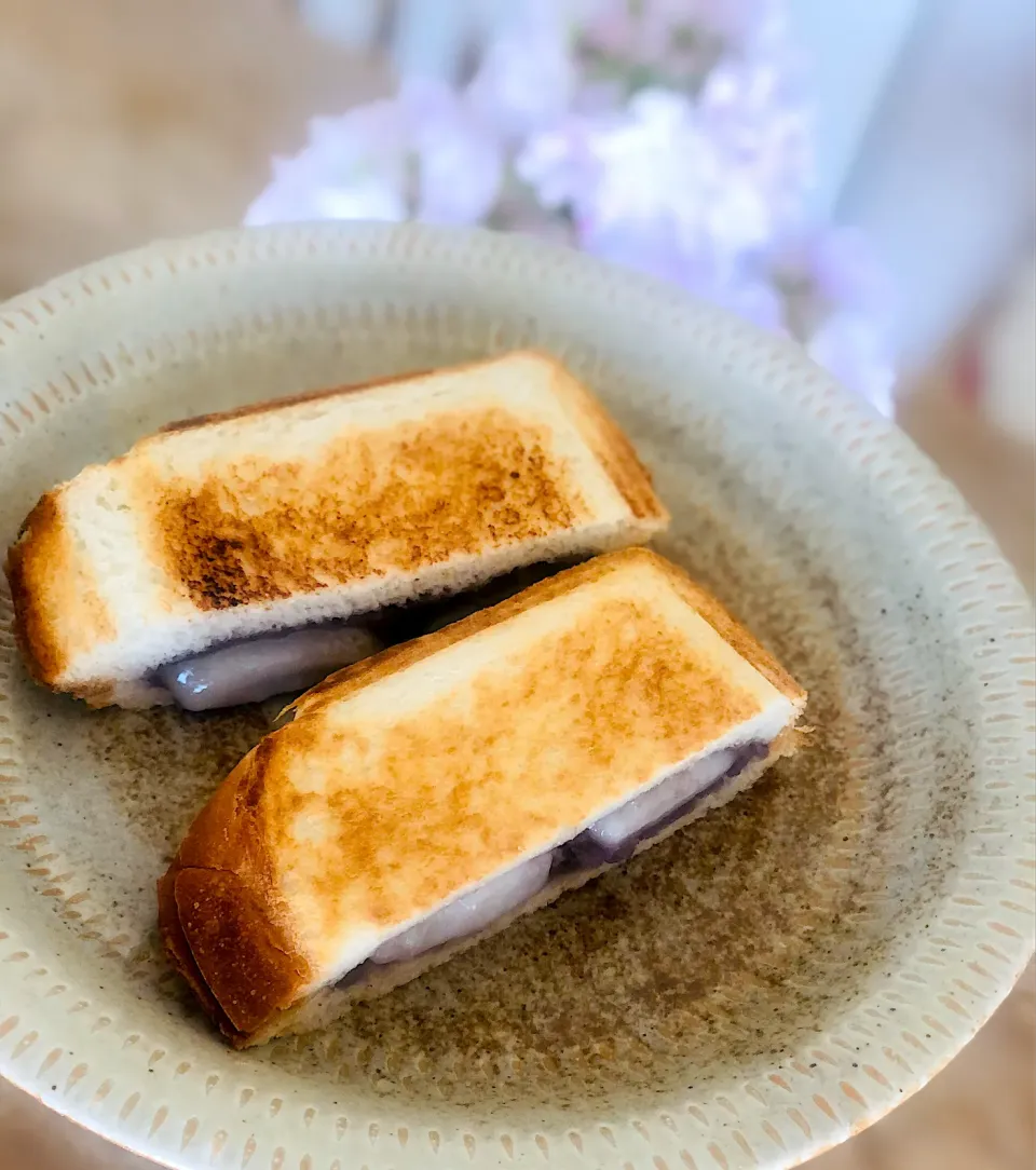 kayoさんの料理 赤福ホットサンド|yoko.tanakaさん