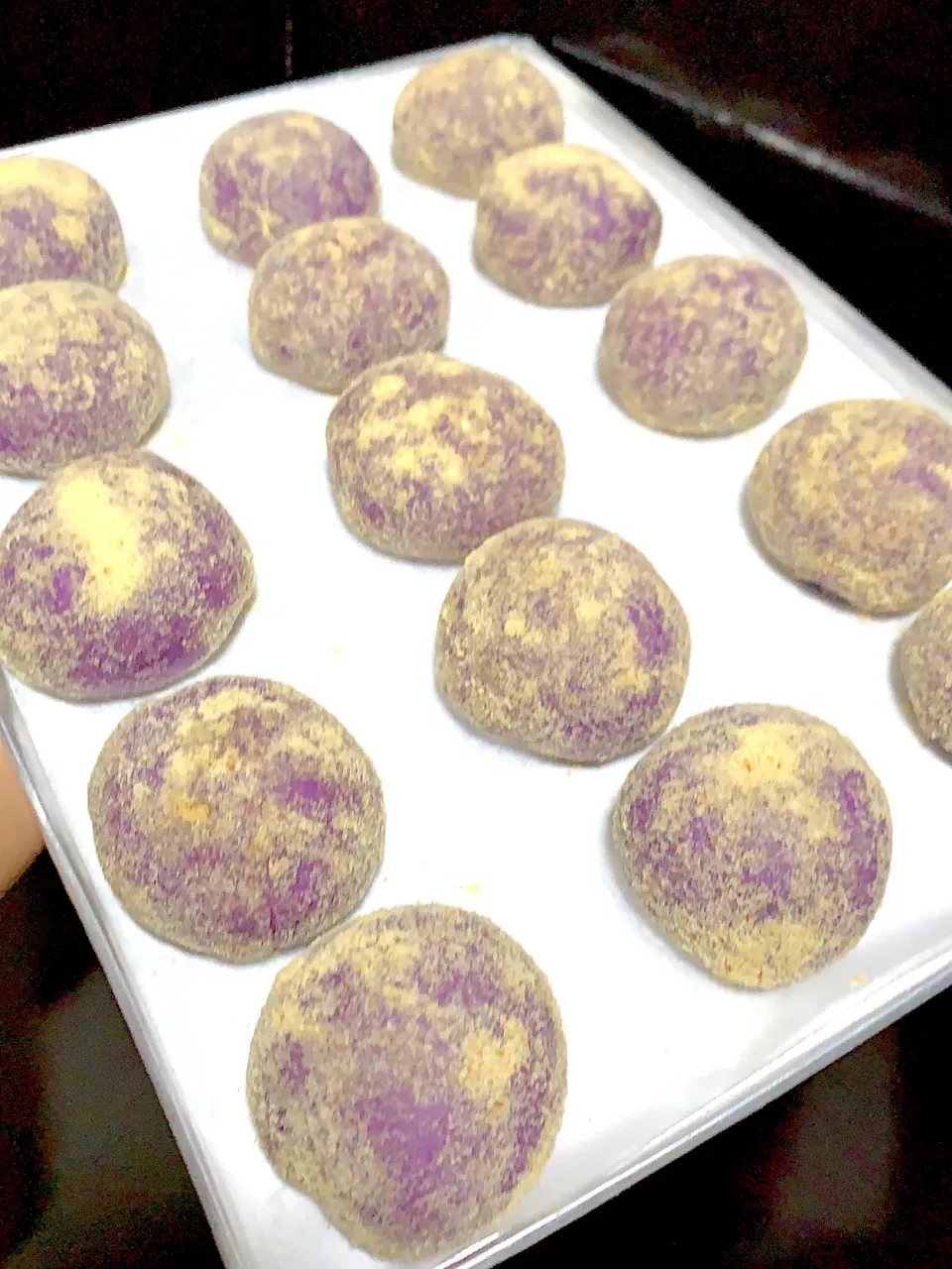 Ube cheese pandesal|mhadzさん