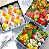 Snapdishの料理写真:お花見弁当🌸🍱