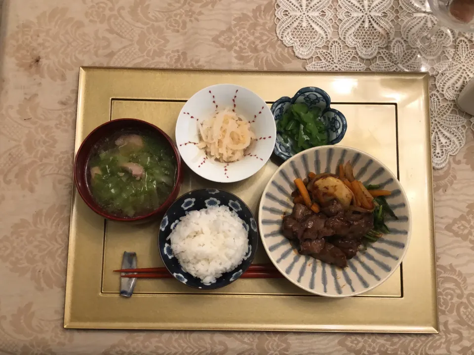 鶏レバー夕食💕|もこさん