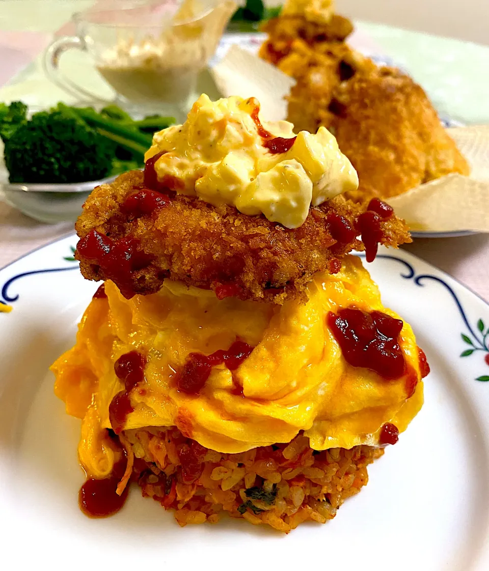 砂糖味屋キッチンさんの料理 ハントンライス～♪♪|ぽっちさん