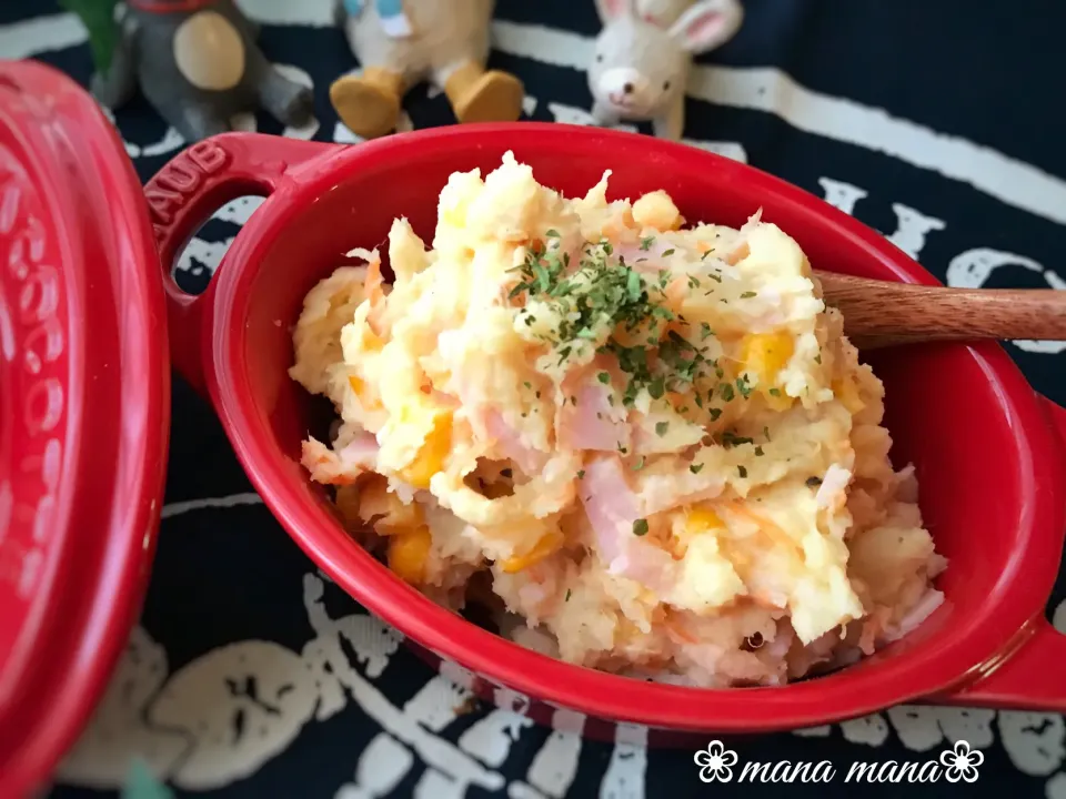 息子作 ポテトサラダ🐣|まなまな♡さん