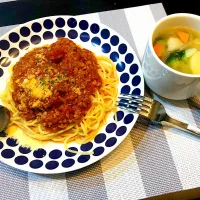 Snapdishの料理写真:ミートパスタ|Yさん