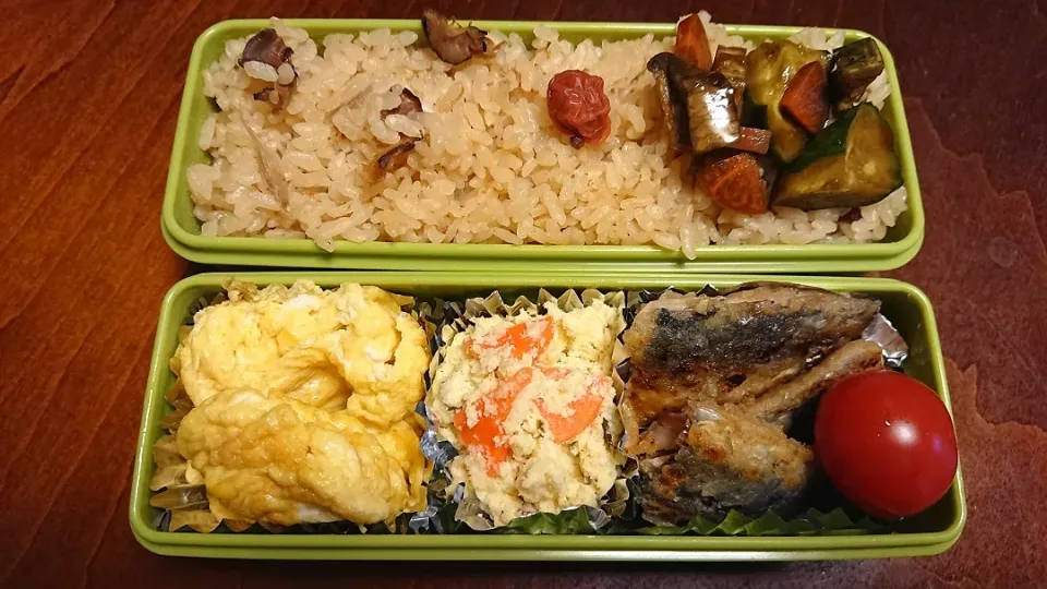 Snapdishの料理写真:鰯のソテー弁当|りょーさん