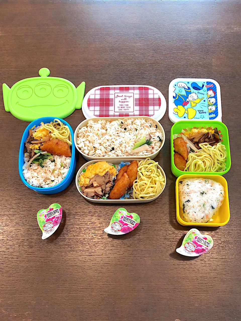 Snapdishの料理写真:バジルスパ弁当|ちはるさん