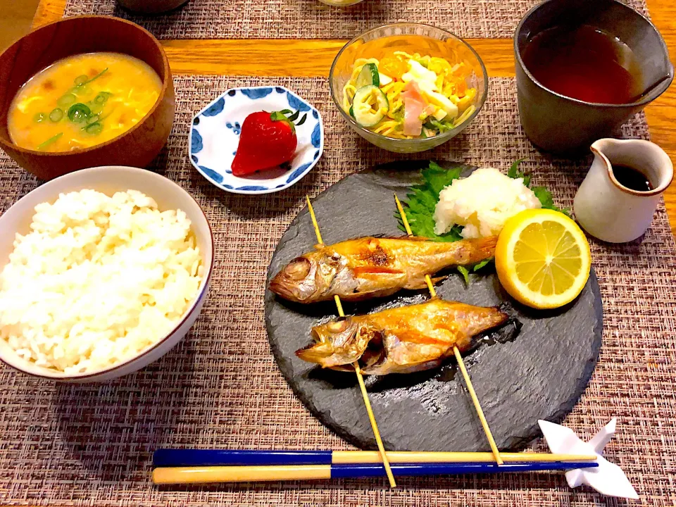 のどぐろ串焼きなどつくりました|ヒヨリ飯さん