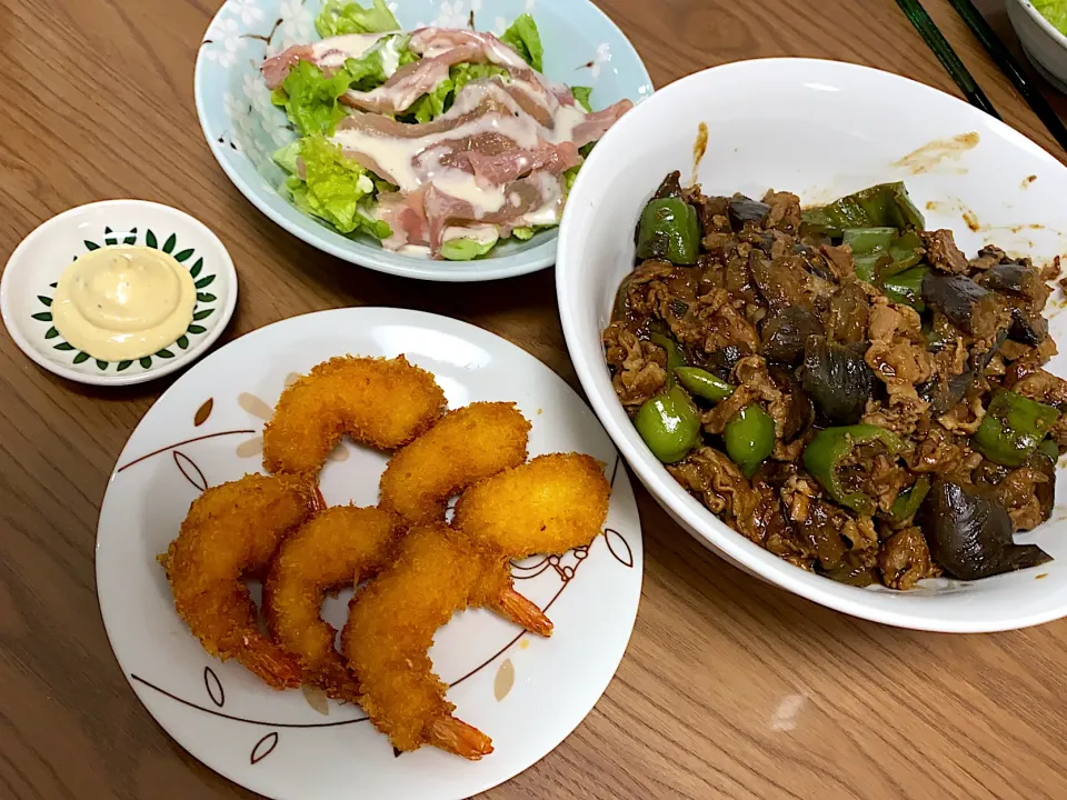 ナスの味噌炒め、|ゆーママさん