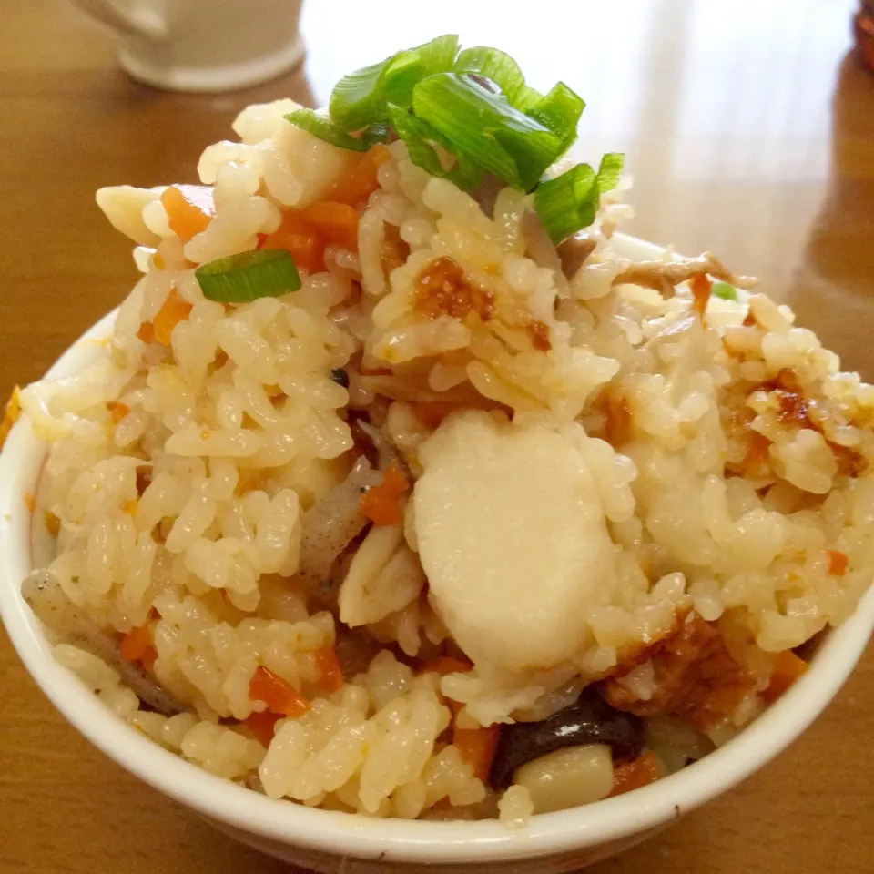 炊き込みご飯🌸冷蔵庫のお掃除|まいりさん