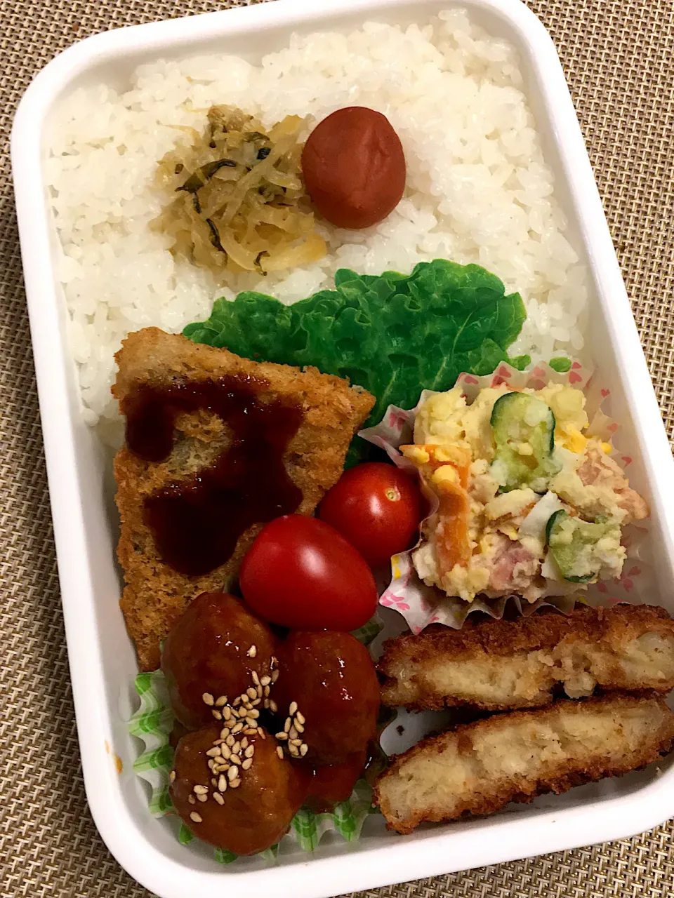 #旦那弁当|かめさん