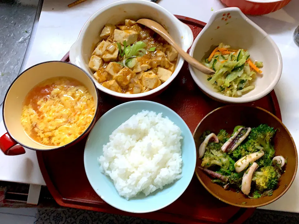 Snapdishの料理写真:夫晩ご飯|マミー♡さん