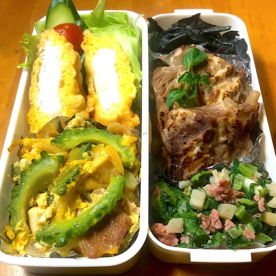 Snapdishの料理写真:今日の俺弁当！|沖縄「ピロピロ」ライフさん