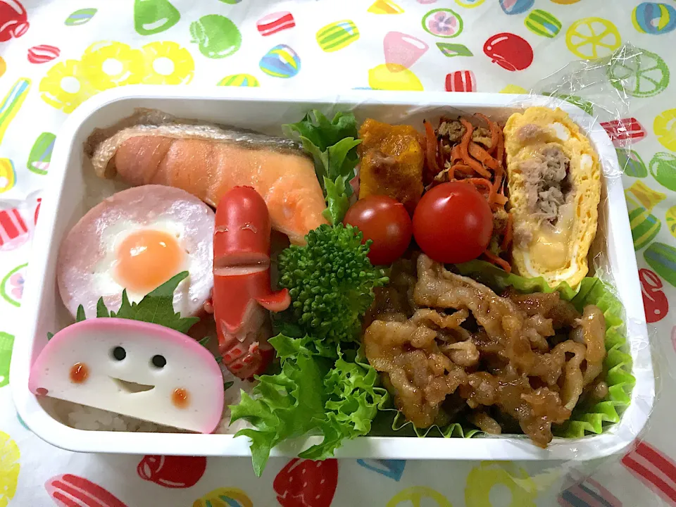 Snapdishの料理写真:2020年3月25日　オレ弁当♪|クッキングおやぢさん