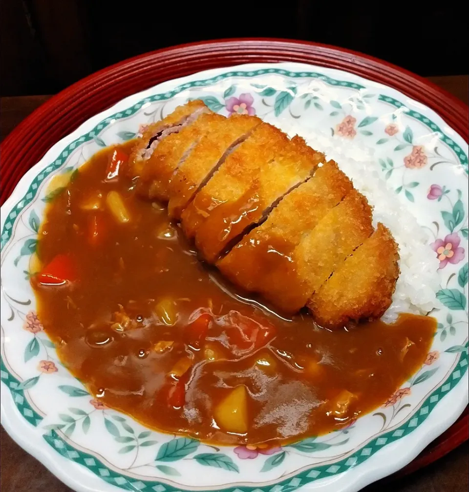 Snapdishの料理写真:カツカレー|あらいぐまのしっぽさん