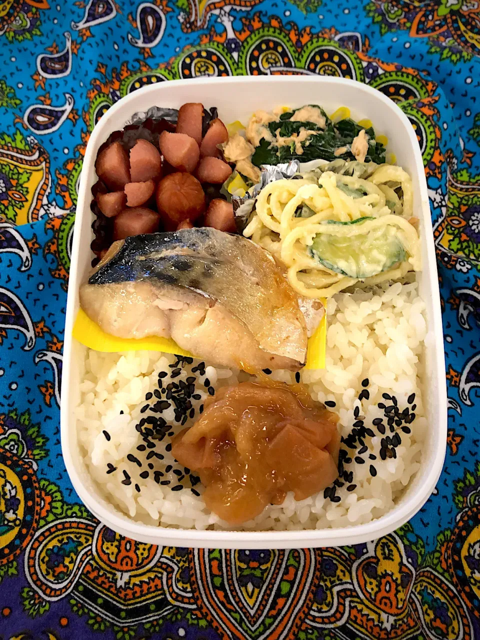 塩サバ弁当|超絶トルーマン石6さん