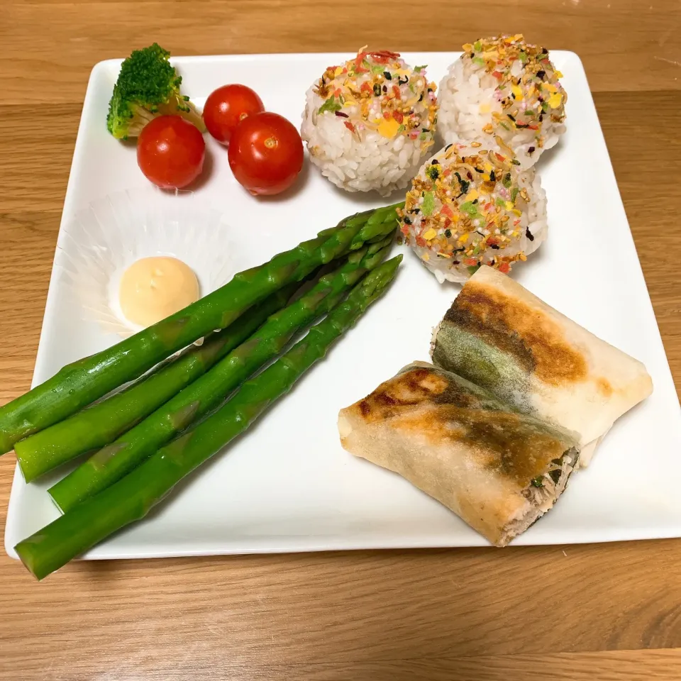 Snapdishの料理写真:朝ごはんのワンプレート|ヤマネコさん