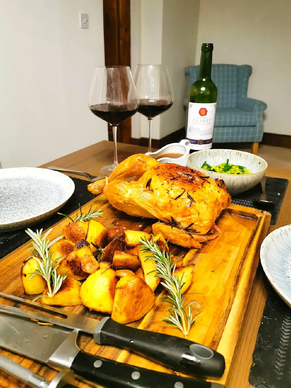 Snapdishの料理写真:Roast Chicken dinner|woody3785さん