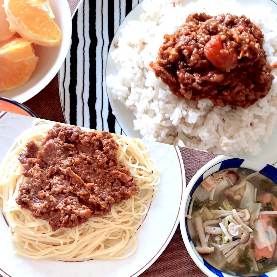 フライパンで20分！無水キーマドライカレー🍛|ひでまろさん