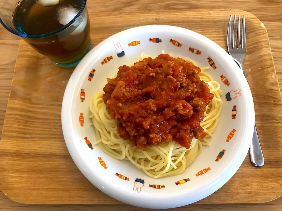 Snapdishの料理写真:ミートソースパスタ|sαkuraさん