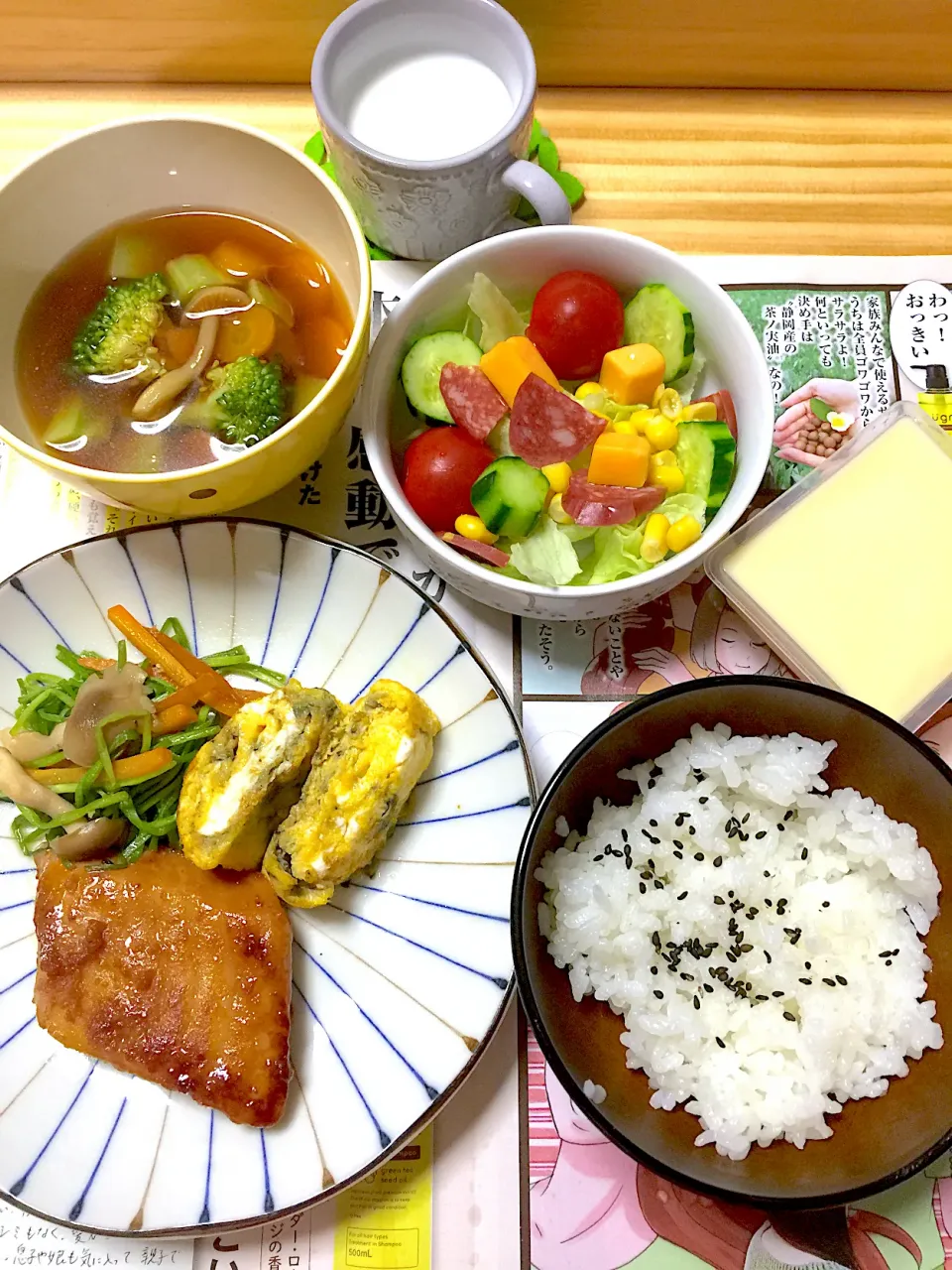 4歳児晩ご飯|さとう かおりさん